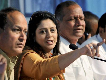 பாஜக ஆளும் மாநிலத்தில்தான் ரேப் அதிகமாம் சொல்கிறார்: நடிகை (காங்கிரஸ்) நக்மா