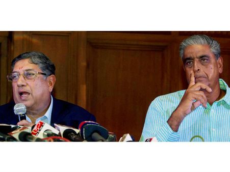 மெய்யப்பன் விவகாரம் - பிசிசிஐ விசாரணைக் குழு அறிவிப்பு - சீனிவாசன் நிறுவனமும் விசாரிக்கப்படும்!