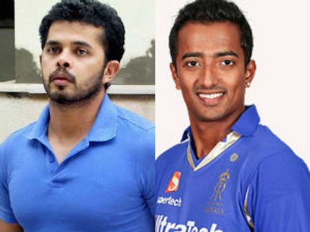 ஐபிஎல் ஸ்பாட் ஃபிக்சிங்: ஸ்ரீசாந்த், அங்கீத் சவானுக்கு ஜாமின்