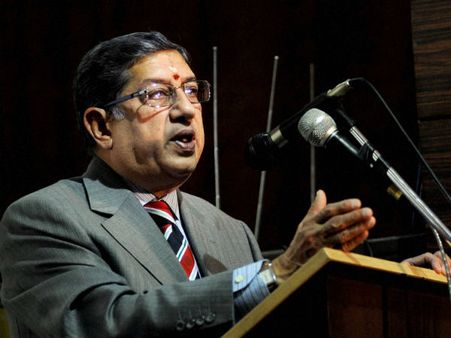 ராவோடு ராவாக மீண்டும் பிசிசிஐ தலைவராக பொறுப்பேற்றார் என்.சீனிவாசன்