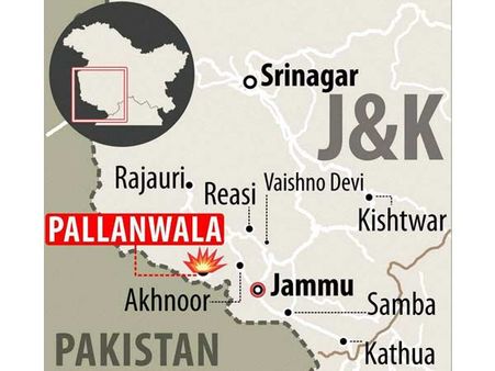 ஜம்மு காஷ்மீர் எல்லையில் மீண்டும் பாகிஸ்தான் தாக்குதல்- இந்திய வீரர் படுகாயம்!