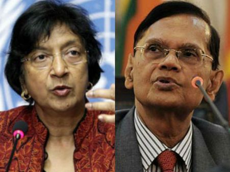 நவி பிள்ளையின் குற்றச்சாட்டு பாரபட்சமானது.. சொல்கிறது இலங்கை