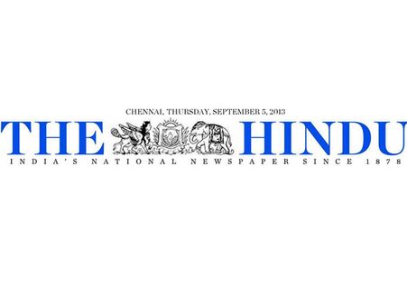செப்டம்பர் 16 முதல்' ஹிந்து'வின் தமிழ் நாளிதழ்!