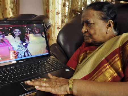 ஆஸ்துமா, உடல் பருமானால் அவதிப்பட்டாள் என் பேத்தி... மிஸ் அமெரிக்காவின் பாட்டி தகவல்