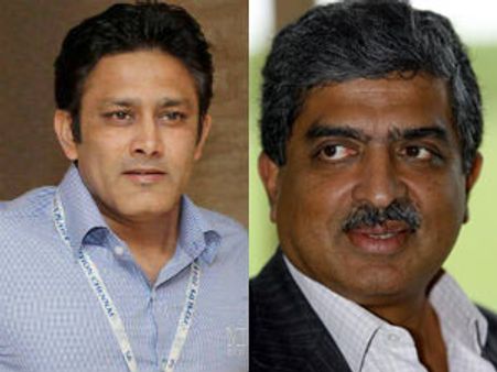 தெற்கு பெங்களூர் தொகுதியில் நந்தன் நிலகேனிக்கு எதிராக அனில் கும்ப்ளே போட்டி?