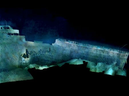 ஏலத்திற்கு வரும் டைட்டானிக் பிணக்குவியல் புகைப்படம்