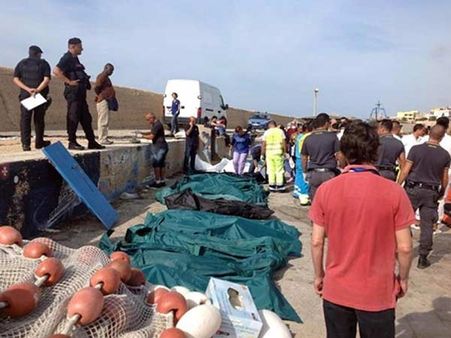 இத்தாலியில் கப்பல் மூழ்கி 100 பேர் பலி- 250 பேர் கதி என்ன?