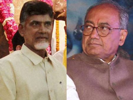 தெலுங்கானாவுக்கு ஒய்.எஸ்.ஆர், தெலுங்குதேசம் ஆதரவு- கடிதங்களை ரிலீஸ் செய்தார் திக்விஜய்!!