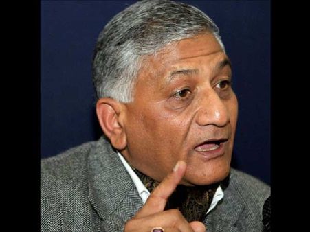 முன்னாள் ராணுவ தளபதி வி.கே.சிங்குக்கு காஷ்மீர் சட்டசபை சம்மன்