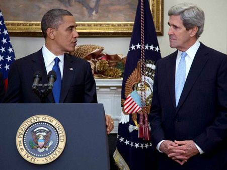 அமெரிக்க நிதி நெருக்கடிக்கு ஒபாமா விரைவில் தீர்வு காண்பார்: ஜான் கெர்ரி நம்பிக்கை