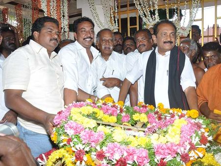 காங்கிரஸ் அரசை கடைசி வரை எதிர்த்தவர் முத்துராமலிங்கத் தேவர்: வைகோ