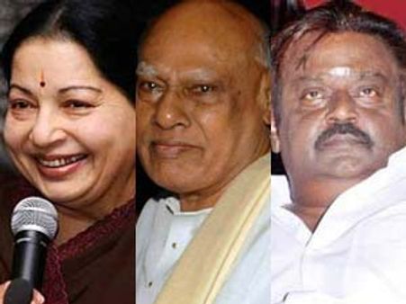 ஜெயலலிதா, ரோசய்யா, விஜயகாந்த் தீபாவளி வாழ்த்து!