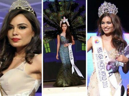 மிஸ் ஆசியா பசிபிக் அழகி ராணாவின் மகுடம் டம்மி பீஸாம்!!!