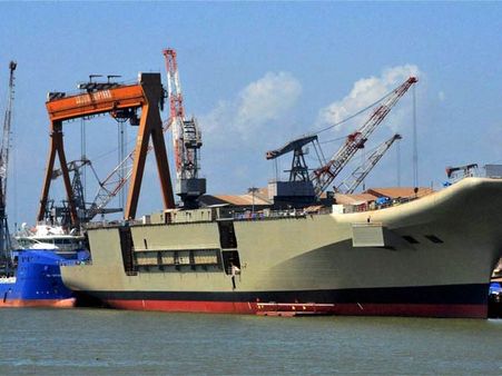 இந்தியக் கப்பற்படையில் இணைகிறது பிரமாண்ட போர்க்கப்பலான ‘விக்கிரமாதித்யா’