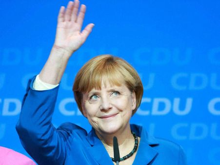 ஜெர்மன் அதிபர் ஏஞ்செலா மெர்க்கலுக்கு இந்திரா காந்தி அமைதி விருது