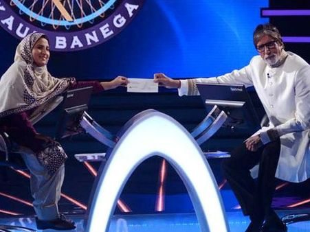 அமிதாப்பின் கே.பி.சி. நிகழ்ச்சியில் ரூ.1 கோடி வென்ற முதல் பெண்: வறுமையால் படிப்பை நிறுத்தியவர்!