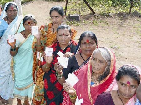 ராஜஸ்தான் மாநில சட்டசபை தேர்தல்- வாக்குப் பதிவு