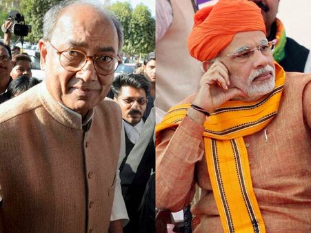 மதச்சார்பின்மை நோக்கி முன்னேறும் மோடி- திக்விஜய்சிங் திடீர் பாராட்டு