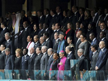 மரணத்திலும் உலக நாடுகளின் தலைவர்களை ஒருங்கிணைத்த மண்டேலா