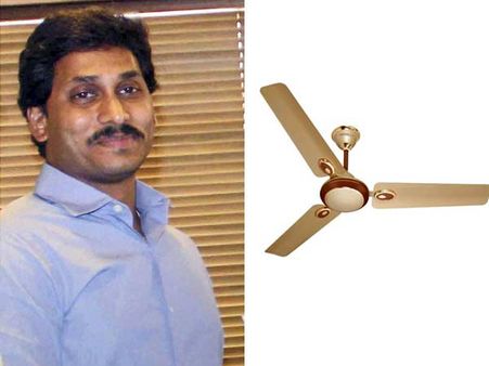 ஜெகன் மோகன் ரெட்டி கட்சிக்கு நிரந்தர சின்னம் சீலிங் ஃபேன்: தேர்தல் கமிஷன் உத்தரவு