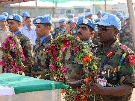 தெற்கு சூடான் தாக்குதல்: இந்திய வீரர்களின் துணிச்சலே அதிக உயிரிழப்பைத் தடுத்தது: ஐ.நா பாராட்டு