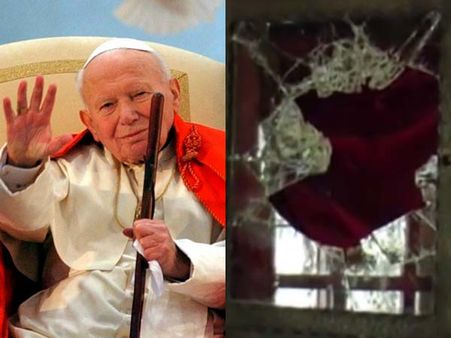 போப் ஆண்டவர் 2-ம் ஜான் பாலின் ரத்தத்தில் நனைக்கப் பட்ட ‘புனித பொருள்’ திருட்டு