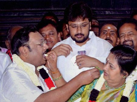 அழகிரியின் பிறந்தநாள் கொண்டாட்டத்தை இன்றே துவங்கிய மகன் துரை தயாநிதி