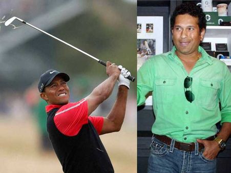 டெல்லியில் டைகர் உட்ஸ்.. காட்சிப் போட்டிக்காக!