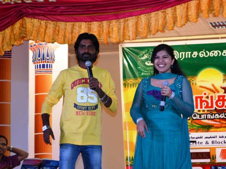 ராசல் கைமாவில் சின்னத்திரை கலைஞர்கள் பங்கேற்ற பொங்கல் விழா