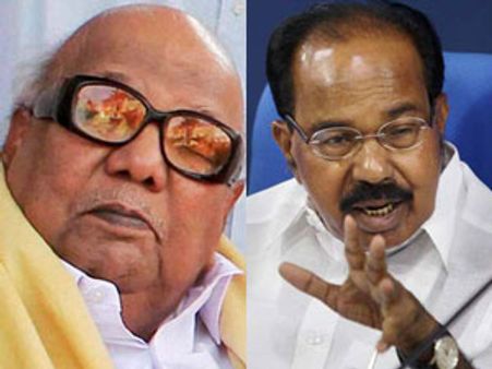 கருணாநிதியை சந்திக்க வருகிறார் வீரப்ப மொய்லி?: கூட்டணிக்கு மீண்டும் முயற்சி??