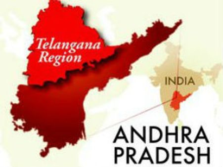 தெலுங்கானா மசோதா ராஜ்யசபாவில் தாக்கல்: சீமாந்திரா எம்.பி.க்கள் கடும் எதிர்ப்பு