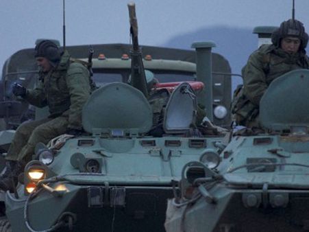 புகுந்தன ரஷ்யப் படைகள்