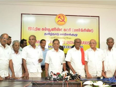 அதிமுக அணியில் இருந்து விலகல்- இடதுசாரிகள் அதிகாரப்பூர்வமாக அறிவிப்பு