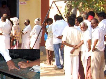 ஓட்டுப்பதிவு நேரத்தை 2 மணி நேரம் அதிகரித்தது தேர்தல் ஆணையம்