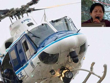 ஜெயலலிதாவின் ஹெலிகாப்டரும் சோதனையிடப்படுகிறது: பிரவீண்குமார்