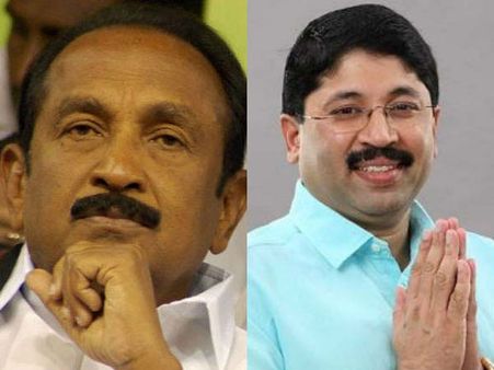 கலிங்கபட்டியில் வாக்களித்தார் வைகோ… சென்னையில் ஒட்டு போட்ட தயாநிதி மாறன்