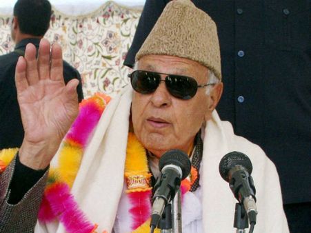 மதவாத நாடானால் இந்தியாவுடன் காஷ்மீர் இருக்காது: மத்திய அமைச்சர் ஃபரூக் அப்துல்லா!