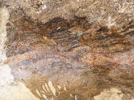 விழுப்புரம், சிறுவாலையில் கிடைத்த அரிய தொல்லியல் உயிர் ஓவியம்!