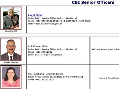 அர்ச்சனாவை சஸ்பென்ட் செய்த தமிழக அரசின் உத்தரவு வீணானது: சிபிஐ இயக்குநர் ரஞ்சித் சின்ஹா