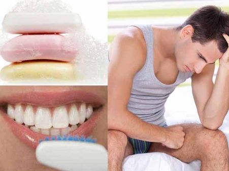 ஆண்களின் விந்தணுக்களை பாதிக்கும் சோப்பு... டூத் பேஸ்ட்... அதிர்ச்சி ரிப்போர்ட்