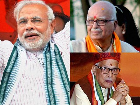 மோடி பிரதமரானால் அமைச்சரவையில் அத்வானி, முரளி மனோகர் ஜோஷிக்கு இடம் தருவாரா?