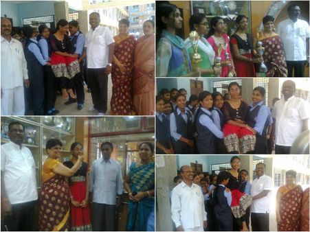 ஸ்டேட் ஃபர்ஸ்ட், 100 சதவிகித தேர்ச்சி: இலஞ்சி பாரத் மான்டிசோரி பள்ளி சாதனை