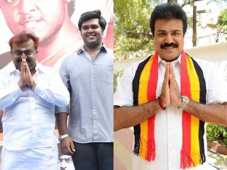 விஜயகாந்த்.. பொள்ளாச்சியில் மகன் ஷூட்டிங்.. 'கட்' பண்ணா மோடி.. மனதில் 'மினிஸ்டர் சுதீஷ்'!