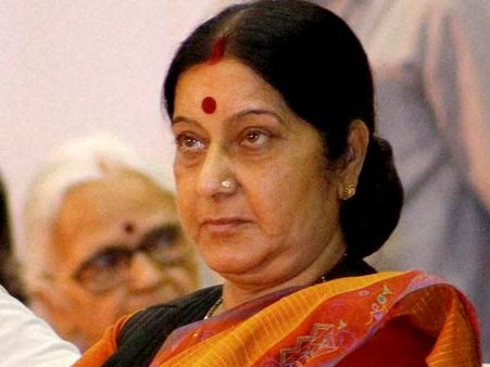 வெளியுறவுத் துறை அமைச்சராக சுஷ்மா ஸ்வராஜ்: தமிழக தமிழ்த் தேசியக் கூட்டமைப்பு கண்டனம்