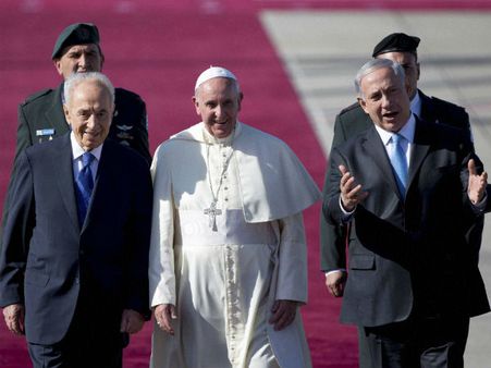 வாடிகன் பிரார்த்தனையில் இஸ்ரேல், பாலஸ்தீன தலைவர்கள் பங்கேற்பு!!