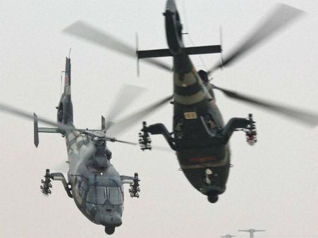 குடைச்சலை தொடங்கியது சீனா! இந்திய வான்பகுதிக்குள் அத்துமீறி ஊடுருவியது சீன ஹெலிகாப்டர்கள்!!