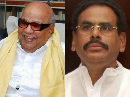 சசிகலா கணவர் நடராஜன் கைது செய்யப்பட்டது 'கதை'- கருணாநிதி