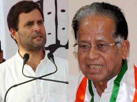 ராஜினாமா மிரட்டல்களை புறக்கணித்தார் ராகுல்- தருண் கோகோய்க்கு ஆதரவு!!