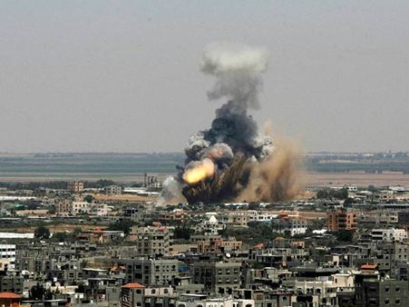 ஐநா பள்ளிக்கூடத்தையும் விட்டு வைக்கவில்லை இஸ்ரேல் –குண்டு வீசித் தகர்த்த கொடுமை!