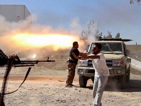 லிபியா: பெங்காஸி நகரை கைப்பற்றியதாக கிளர்ச்சியாளர்கள் அறிவிப்பு!